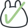 ✅ Эмодзи «Bunny Emoji - кролик - символ 2023 года» для Telegram