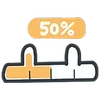 🔋 Эмодзи «Bunny Emoji - кролик - символ 2023 года» для Telegram