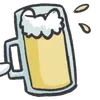 🍺 Эмодзи «Bunny Emoji - кролик - символ 2023 года» для Telegram