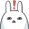 ❗️ Эмодзи «Bunny Emoji - кролик - символ 2023 года» для Telegram