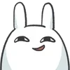 😏 Эмодзи «Bunny Emoji - кролик - символ 2023 года» для Telegram