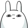 😐 Эмодзи «Bunny Emoji - кролик - символ 2023 года» для Telegram