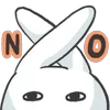 ❌ Эмодзи «Bunny Emoji - кролик - символ 2023 года» для Telegram