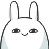 🙂 Эмодзи «Bunny Emoji - кролик - символ 2023 года» для Telegram
