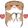 ☺️ Эмодзи «❤ Cats - котики» для Telegram