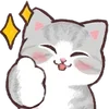 ☺️ Эмодзи «❤ Cats - котики» для Telegram