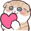 ❤️ Эмодзи «❤ Cats - котики» для Telegram