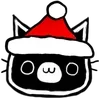 🐱 Эмодзи «Static Christmas» для Telegram