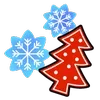 🎄 Эмодзи «Static Christmas» для Telegram