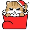 🐈 Эмодзи «Static Christmas» для Telegram
