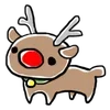 🦌 Эмодзи «Static Christmas» для Telegram