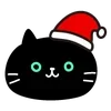 🐱 Эмодзи «Static Christmas» для Telegram