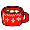 ☕️ Эмодзи «Static Christmas» для Telegram