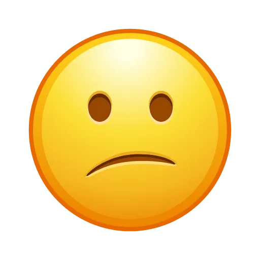😕 Эмодзи «Static Emoji» для Telegram
