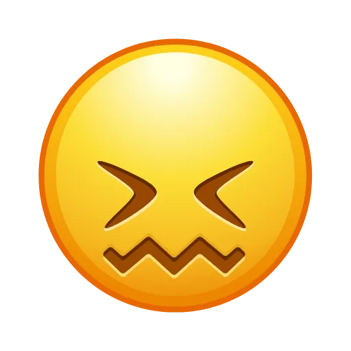 😖 Эмодзи «Static Emoji» для Telegram