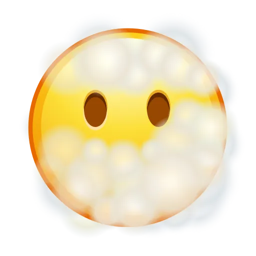 😶‍🌫️ Эмодзи «Static Emoji» для Telegram