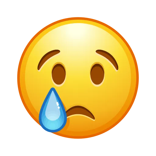 😢 Эмодзи «Static Emoji» для Telegram