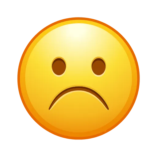 ☹️ Эмодзи «Static Emoji» для Telegram