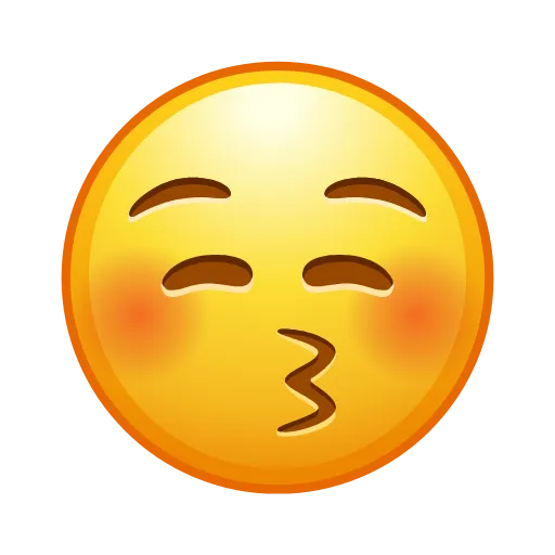 😚 Эмодзи «Static Emoji» для Telegram
