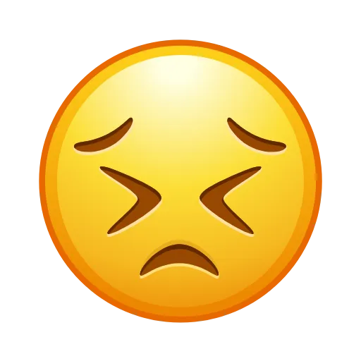 😣 Эмодзи «Static Emoji» для Telegram