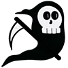 💀 Эмодзи «Halloween ()» для Telegram