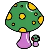 🍄 Эмодзи «Halloween ()» для Telegram