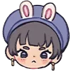 🐰 Эмодзи «Status Material» для Telegram