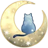 🌙 Эмодзи «Status Material» для Telegram