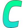 ❤️ Эмодзи «Зелёный градиент, русские и английские» для Telegram