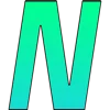 ❤️ Эмодзи «Зелёный градиент, русские и английские» для Telegram