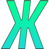 ❤️ Эмодзи «Зелёный градиент, русские и английские» для Telegram