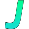 ❤️ Эмодзи «Зелёный градиент, русские и английские» для Telegram