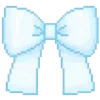 🎀 Эмодзи «Blue #color #blue #cute #girl» для Telegram