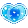 💙 Эмодзи «Blue #color #blue #cute #girl» для Telegram
