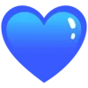 💙 Эмодзи «Blue #color #blue #cute #girl» для Telegram