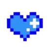 💕 Эмодзи «Blue #color #blue #cute #girl» для Telegram