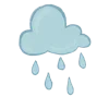 🌧 Эмодзи «» для Telegram