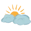 ⛅️ Эмодзи «» для Telegram