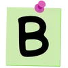 🟨 Эмодзи «Sticker Letters» для Telegram
