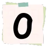 0⃣ Эмодзи «Sticker Letters» для Telegram