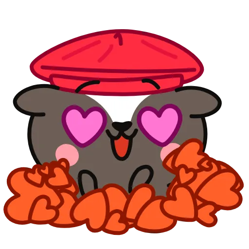💕 Эмодзи «Stinky Love» для Telegram