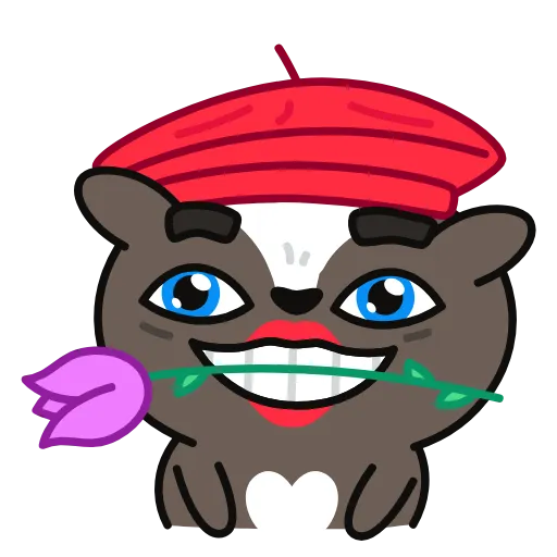 😁 Эмодзи «Stinky Love» для Telegram