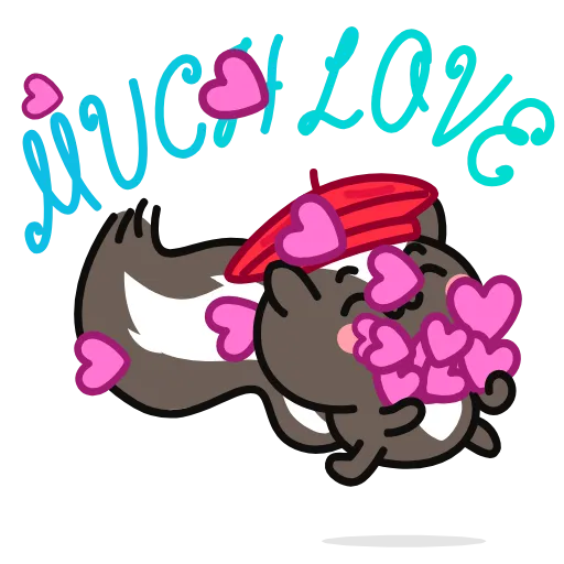 🥰 Эмодзи «Stinky Love» для Telegram