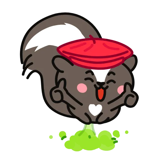 👍 Эмодзи «Stinky Love» для Telegram