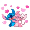 🥰 Эмодзи «Stitch And Angel624» для Telegram