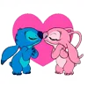 😘 Эмодзи «Stitch And Angel624» для Telegram