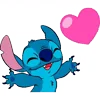 ❤️ Эмодзи «Stitch And Angel624» для Telegram