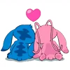 ❤️ Эмодзи «Stitch And Angel624» для Telegram