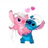 👰‍♀️ Эмодзи «Stitch And Angel624» для Telegram