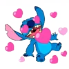 😍 Эмодзи «Stitch And Angel624» для Telegram
